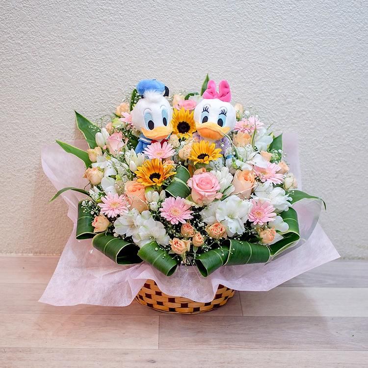 ディズニーぬいぐるみアレンジ | フラワー&バルーンショップ BLOSSOM