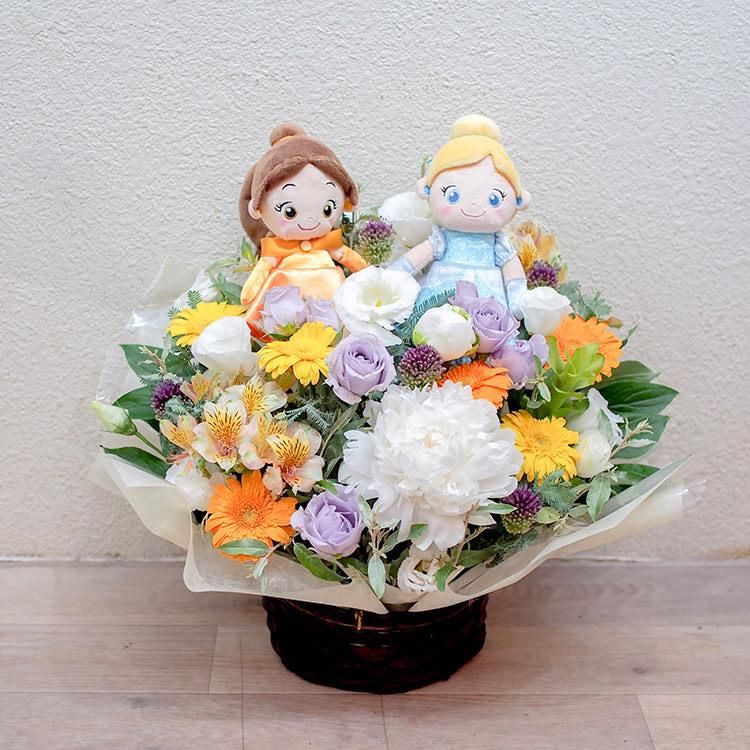 ディズニーぬいぐるみアレンジ | フラワー&バルーンショップ