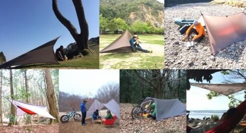 パーゴワークス／NINJYA TARP - 山とアウトドアの店 ハックルベリー