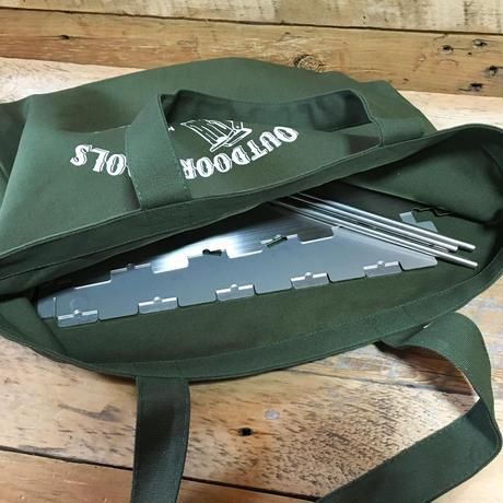 野良道具製作所／野良プレート（M）焚き火フルセット - 山と