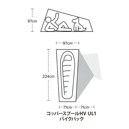 ビッグアグネス／コッパースプール HV UL1 バイクパック - 山と