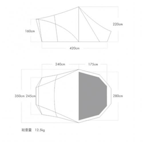 ZANE ARTS ゼインアーツ／PS-032 LOLO-M - 山とアウトドアの店