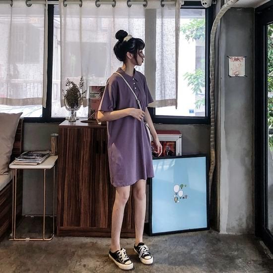 パンダのワンポイントがかわいい ロング丈ポロシャツ 大きいサイズレディースファッション専門店 ミニョン パンダのワンポイントがかわいい ロング丈ポロシャツ 大きいサイズレディースファッション専門店 ミニョン