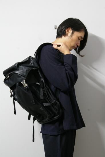 M.U.G(マグ) × PORTER/Grain PC Back Pack Large/Black/Silver 通販