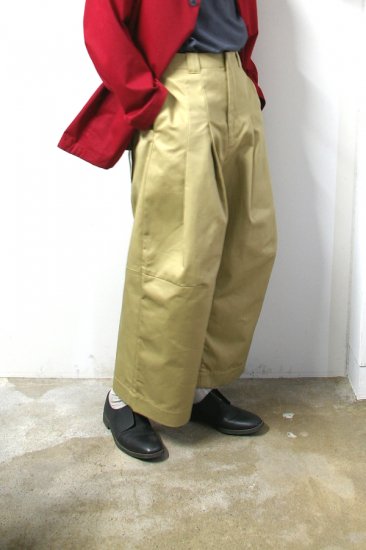 SHINYAKOZUKA(シンヤコズカ)/BAGGY with Dickies/Beige 通販 取り扱い