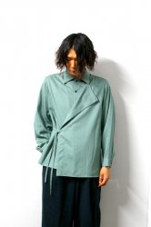 ETHOSENS(エトセンス)/Venetian layers shirt/Green