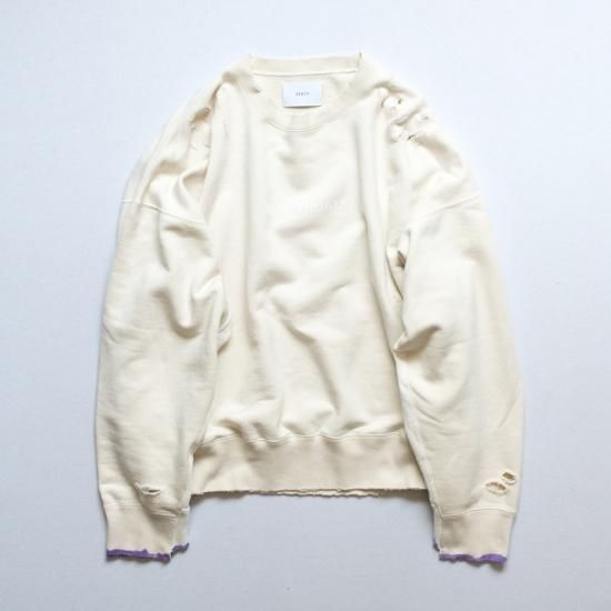 定価以下！stein ホワイトS OVERSIZED REBUILD SWEAT