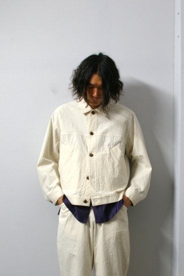 URU(ウル)/COTTON JACKET/Natural 通販 取り扱い-CONCRETE ...