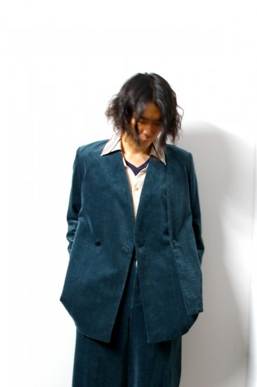 ETHOSENS(エトセンス)/Colorless layer jacket/Green 通販 取り扱い