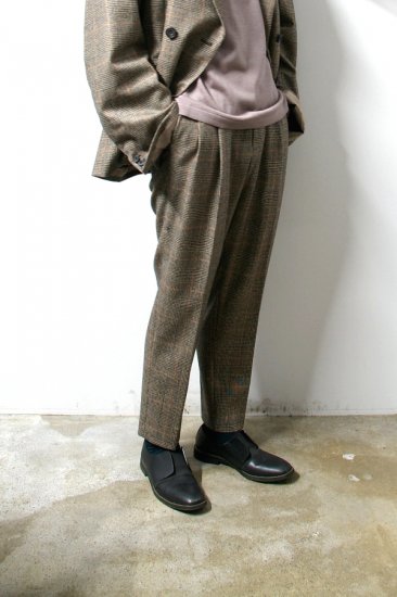 stein two tuck wide trousers