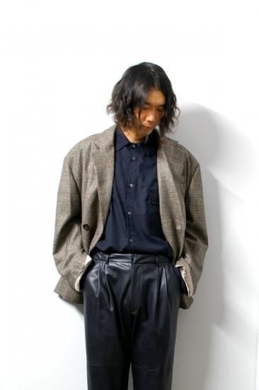 パブリックトウキョウOversized Single Breasted Jacket stein