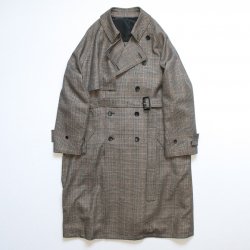 stein(シュタイン)/LAY OVERSIZED OVERLAP COAT/Window pen 通販 取り扱い-CONCRETE RIVER