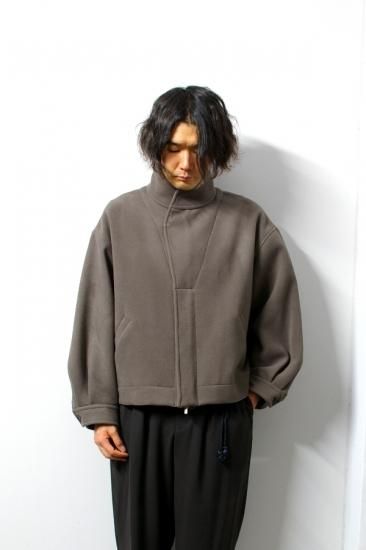 stein 20aw OVER SLEEVE BOA MELTON JACKET - ブルゾン