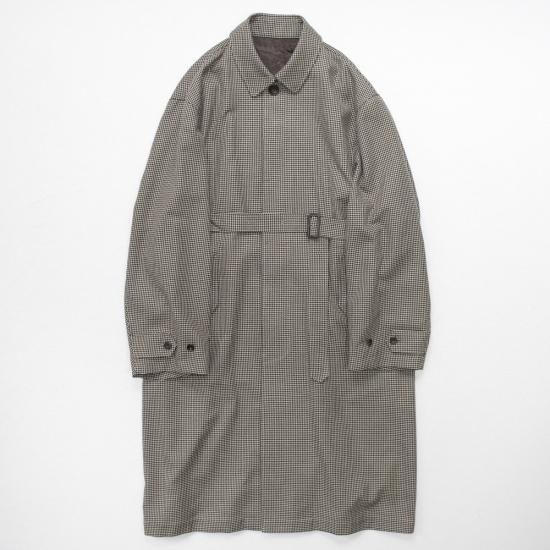 stein(シュタイン)/SLEEVE OVER FOUNDATION COAT/Gun club check 通販