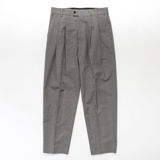 stein(シュタイン)/WIDE TROUSERS_A/Glen check 通販 取り扱い