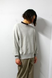 URU(ウル)/L/S SWEAT SHIRTS/Ocean Gray