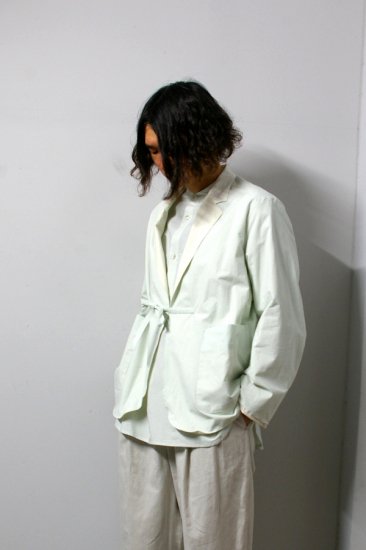 URU(ウル)/BUTTONLESS JACKET/L.Mint 通販 取り扱い-CONCRETE RIVER