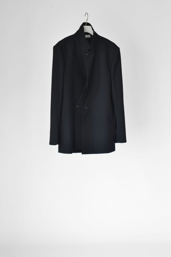 ETHOSENS(エトセンス)/Layer jacket/Black 通販 取り扱い-CONCRETE RIVER