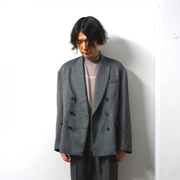 メンズstein OVERSIZED DOUBLE BREASTED JACKET - テーラードジャケット