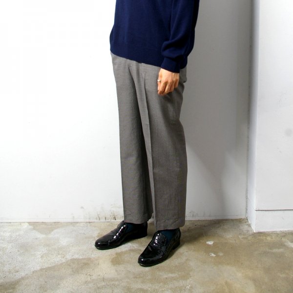 Uru ウル Straight Pants B Gray 通販 取り扱い Concrete River