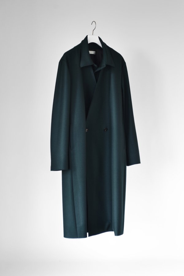 ETHOSENS(エトセンス)/Cut off layer coat/Green 通販 取り扱い