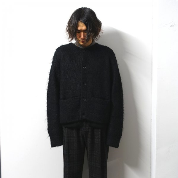 <img class='new_mark_img1' src='https://img.shop-pro.jp/img/new/icons13.gif' style='border:none;display:inline;margin:0px;padding:0px;width:auto;' />stein(奿)/KID MOHAIR CARDIGAN/Black