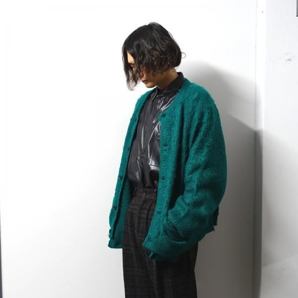 メンズstein 22aw kid mohair cardigan - カーディガン