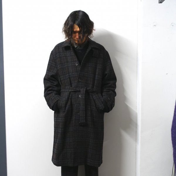 stein 19aw over sleeve investigated coat