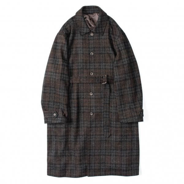 stein(シュタイン)/OVER SLEEVE INVESTIGATED COAT/Shadow check 通販 