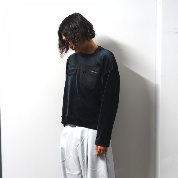 LIBERUM(リベルム)/ECO FUR SWEAT/Black 通販 取り扱い-CONCRETE RIVER