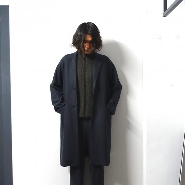 URU()/OVER COAT/Charcoal