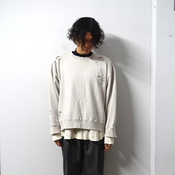 stein 21SS OVERSIZED LAYERED SWEAT LS-hybridautomotive.com