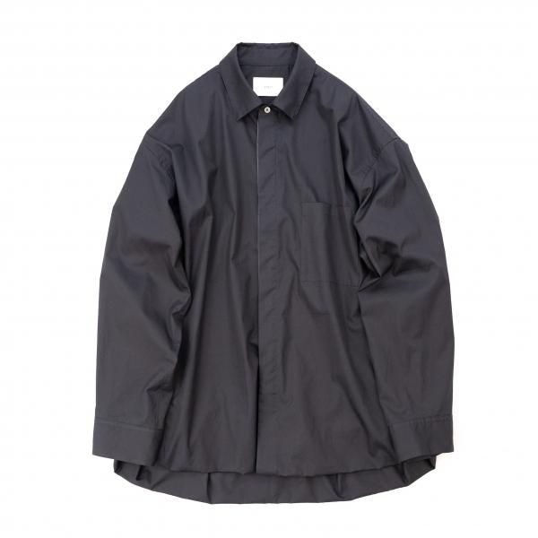 stein(シュタイン)/OVERSIZED WIND SHIRT/Dark navy 通販 取り扱い-CONCRETE RIVER