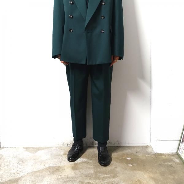 stein(シュタイン)/EX WIDE TAPERED TROUSERS/Green 通販 取り扱い-CONCRETE RIVER