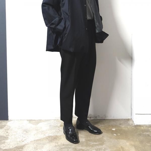 stein(シュタイン)/WIDE TAPERED TROUSERS/Black 通販 取り扱い 