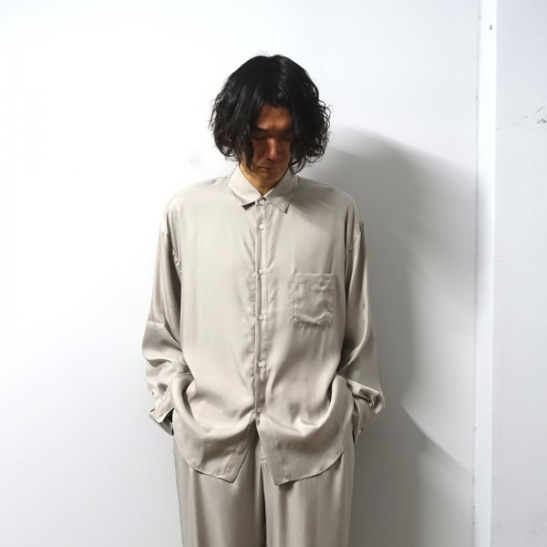 stein(シュタイン)/OVERSIZED WIND SHIRT/Dark navy 通販 取り扱い-CONCRETE RIVER