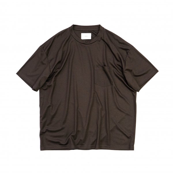 stein(シュタイン)/OVERSIZED POCKET TEE (LYOCELL)/Dark brown 通販