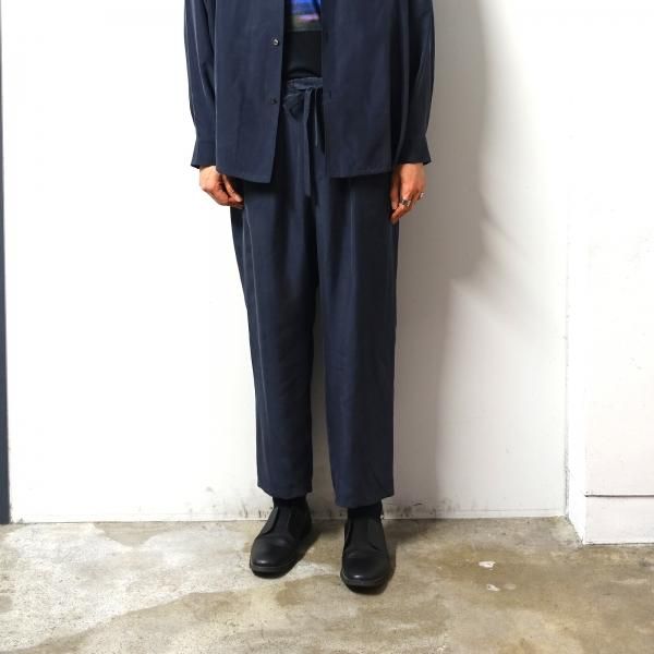 URU(ウル)/EASY PANTS/Navy 通販 取り扱い-CONCRETE RIVER