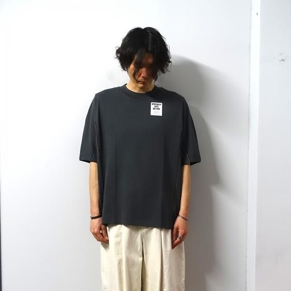 SHINYAKOZUKA(シンヤコズカ)/DOLMAN WITH FRUIT OF THE LOOM/Dark grey 