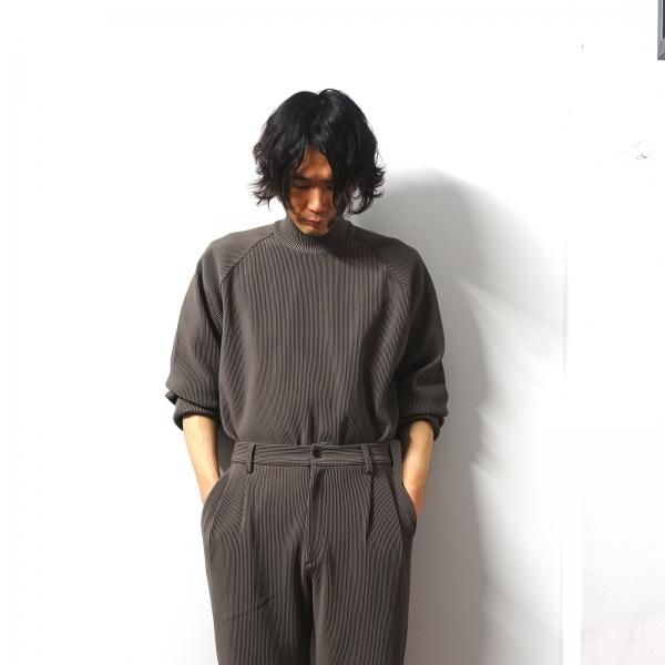 stein OVERSIZED GRADATION PLEATS LS - ニット/セーター