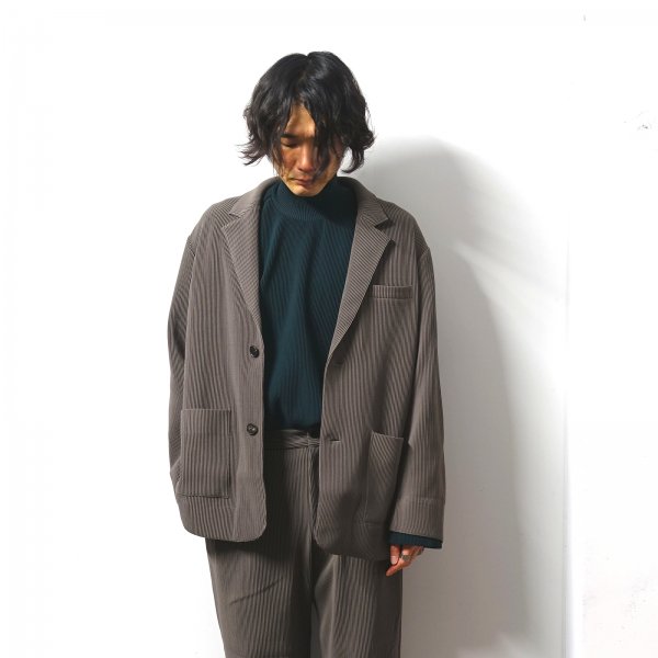 <img class='new_mark_img1' src='https://img.shop-pro.jp/img/new/icons13.gif' style='border:none;display:inline;margin:0px;padding:0px;width:auto;' />stein(奿)/OVERSIZED GRADATION PLEATS JACKET/D.Greige