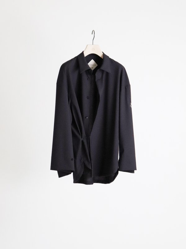 ETHOSENS(エトセンス)/Japanese shirt/Iron black 通販 取り扱い-CONCRETE RIVER