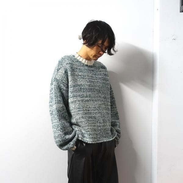 SHINYAKOZUKA(シンヤコズカ)/RINGER KNIT/Forest 通販 取り扱い 