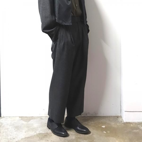 無料長期保証 Trousers stein Wide WIDE STRAIGHT Wide TROUSERS メンズ