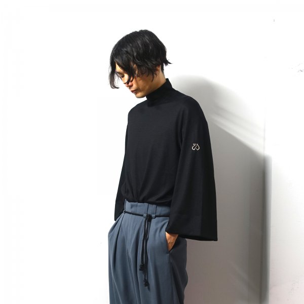 ETHOSENS(エトセンス)/Japanese knit/Black 通販 取り扱い-CONCRETE RIVER