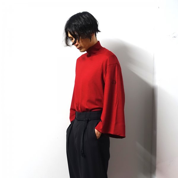 ETHOSENS(エトセンス)/Japanese knit/Red 通販 取り扱い-CONCRETE RIVER