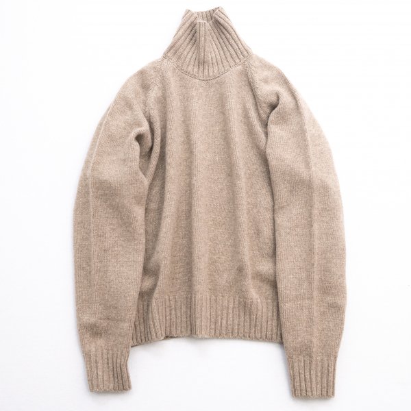 stein(シュタイン)/EX FINE LAMBS LOOSE HIGH NECK KNIT LS/Beige 通販