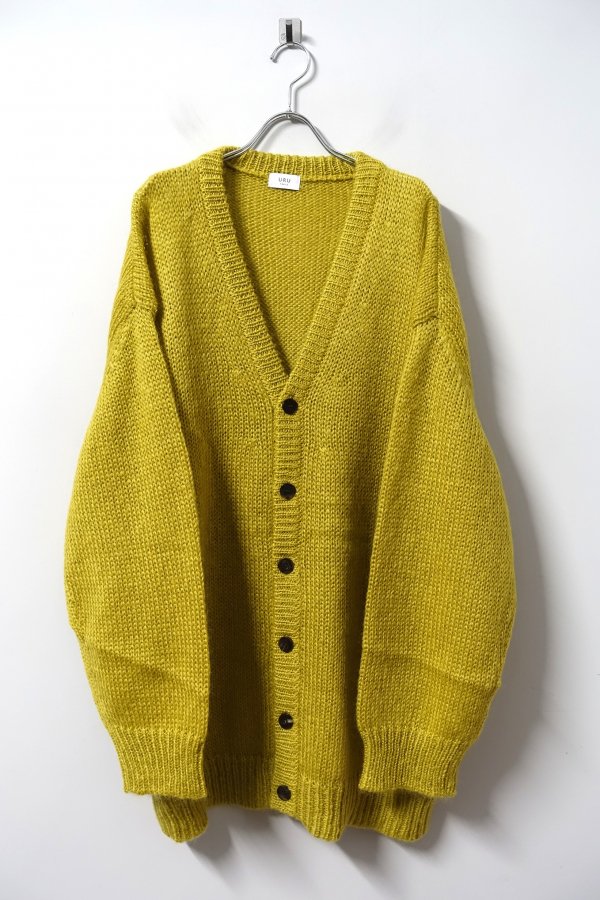 URU(ウル)/CARDIGAN/Yellow 通販 取り扱い-CONCRETE RIVER