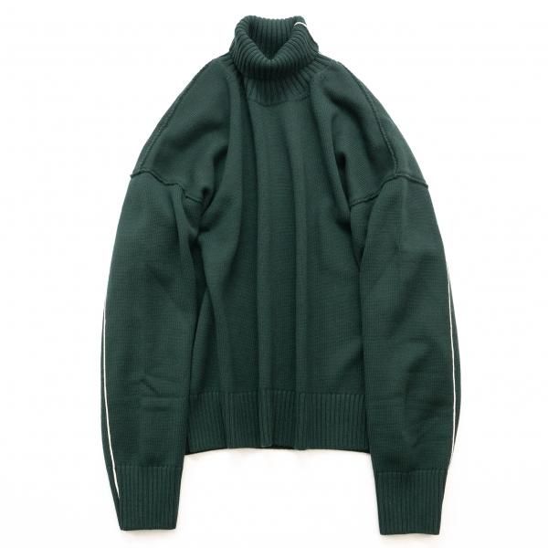 stein(シュタイン)/OVERSIZED IMPRESSION HIGH NECK KNIT LS/Green ...