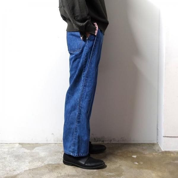 stein(シュタイン)/RECONSTRUCTION WIDE DENIM JEANS/Lt.Indigo 通販 